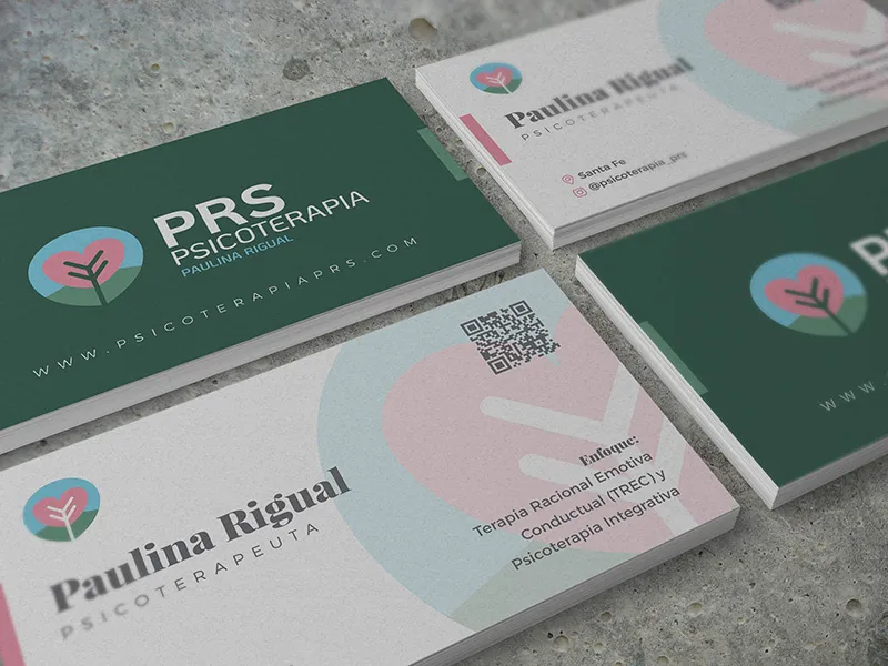 Proyecto de diseño web e identidad visual para Psicoterapia PRS